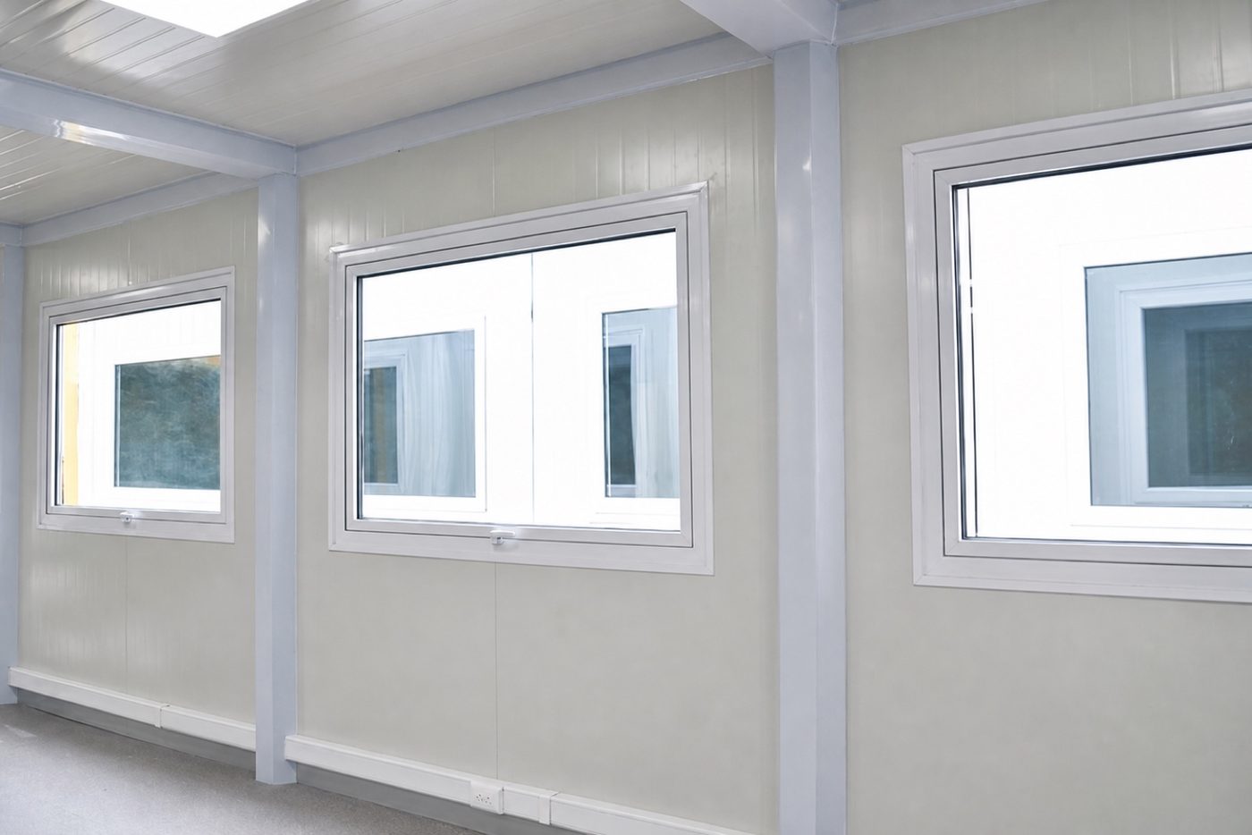 Campamento modular prefabricado para operaciones remotas